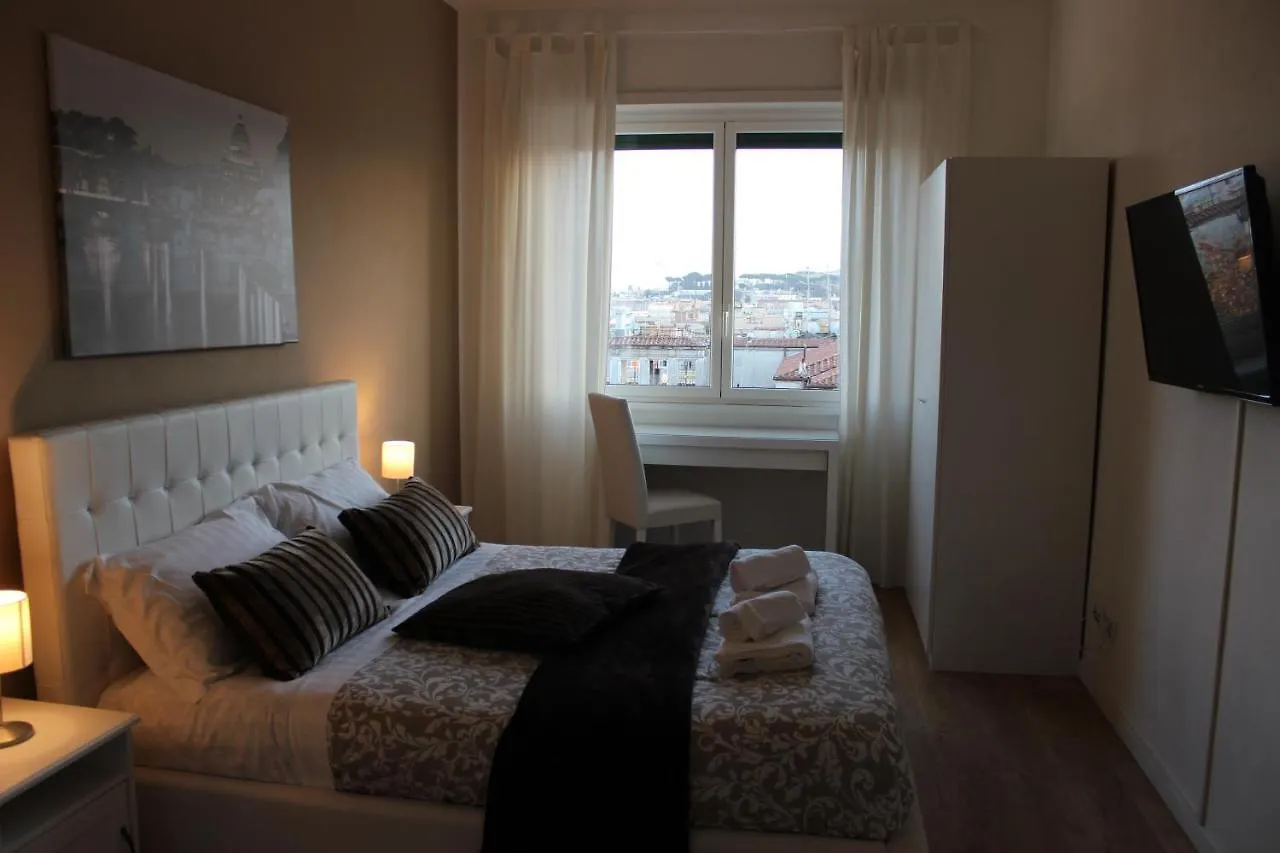 Apartment Ferienwohnung Panoramic View Of St. Peter Rom