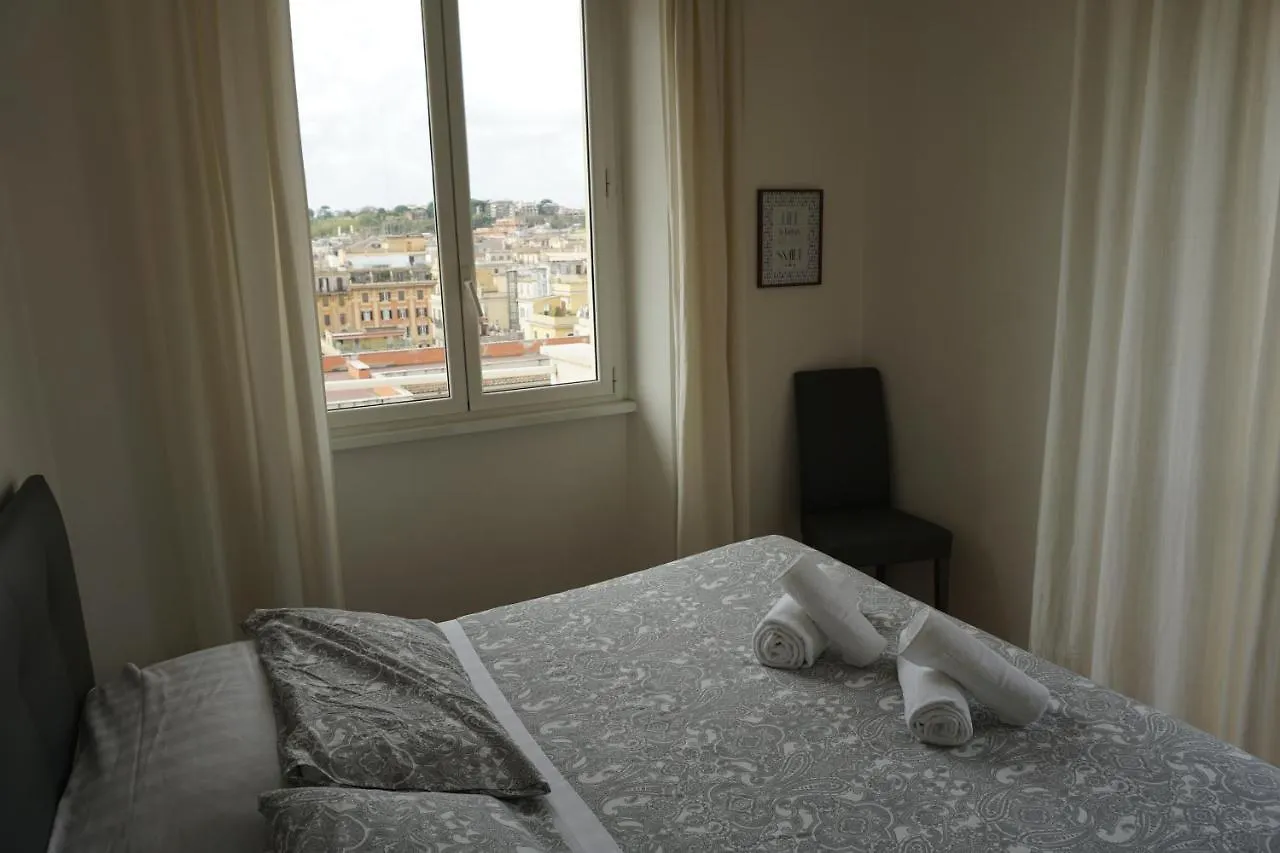 Panoramic View Of St. Peter Apartment Rome