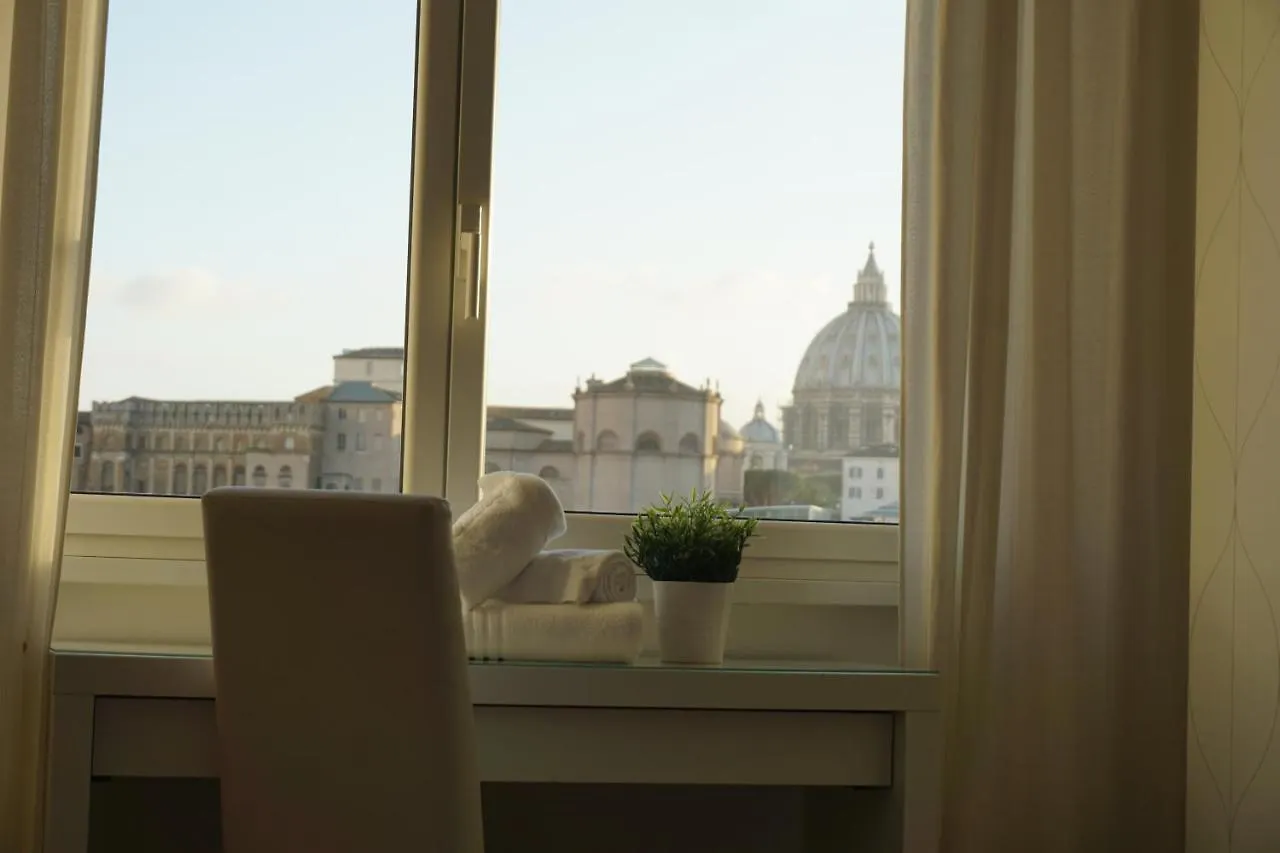 Panoramic View Of St. Peter Apartment Rome